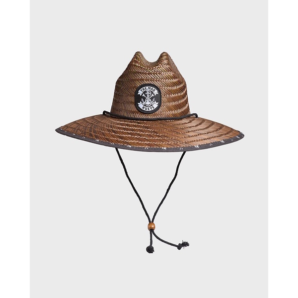 Anchor Bones Straw Hat - Brown