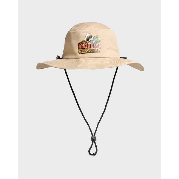 The Island Captain Youth Boys Wide Brim Hat - Tan