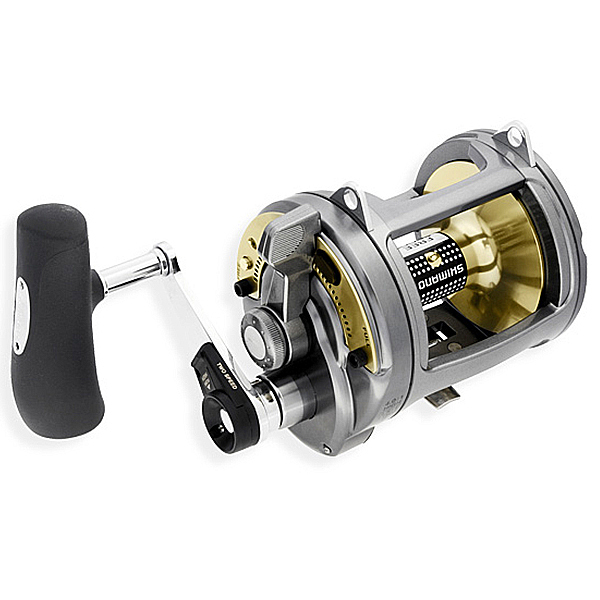 Tyrnos 50 Lrs 2 Speed Reel W/ Blackout 24Kg Rt Game Rod -Package-