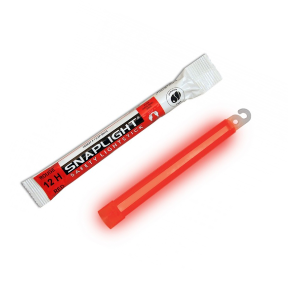 Plastimo Snap Light Stick 6" Red 12 Hour