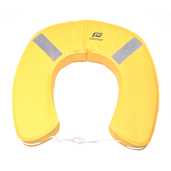 Horseshoe Lifebuoy With Reflectors - Gold