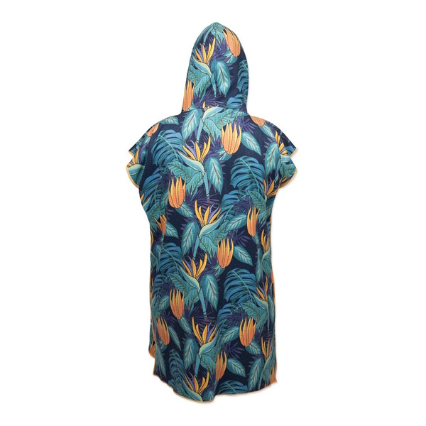 Hooded/Poncho Towel Tropic