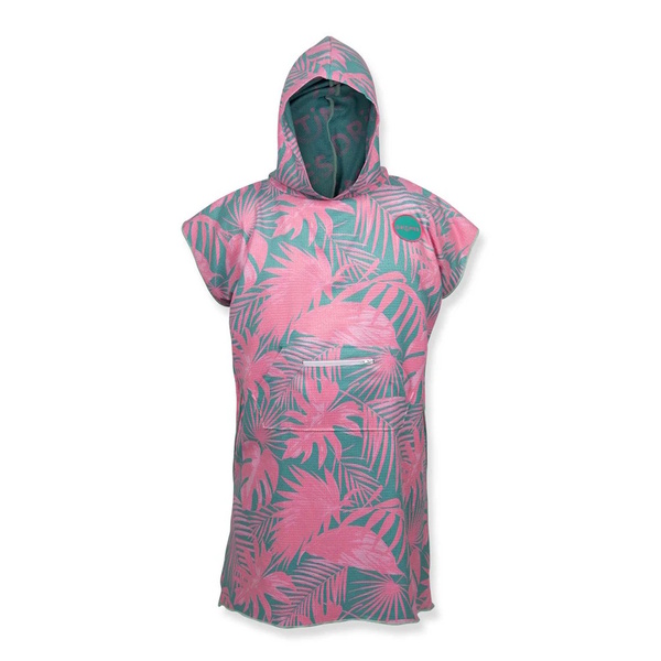 Hooded/Poncho Towel Neon Palms