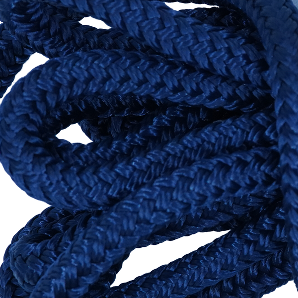 Double Braid Polyester / Nylon Core Dock Line 10Mm X 4.6M - Navy