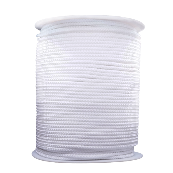 Ropecord Uv Polypropylene Utility Rope Reel 6Mm X 300M - White