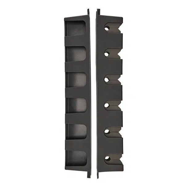 Vertical 6 Rod Surface Mount Rack 