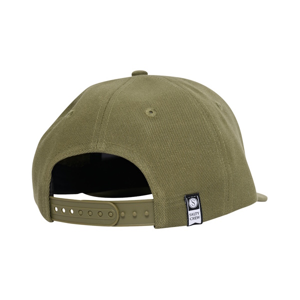 Bruce 6 Panel Cap - Hunter Green