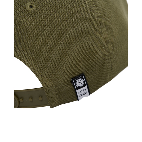 Bruce 6 Panel Cap - Hunter Green