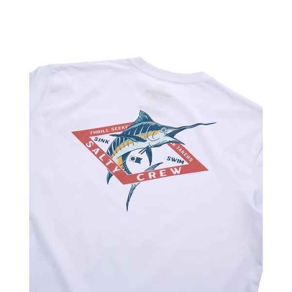 Diamond Premium Short Sleeve T-Shirt - White