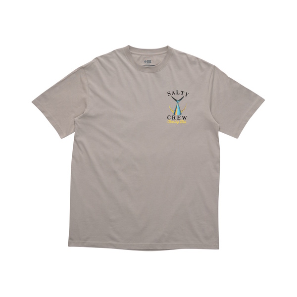 Tailed Classic Short Sleeve T-Shirt - Stone Grey