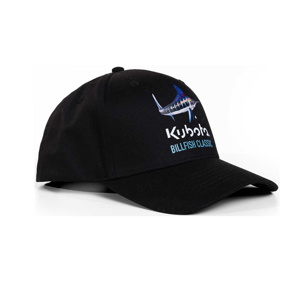 Kubota Billfish Classic Tournament Snapback Cap - Black