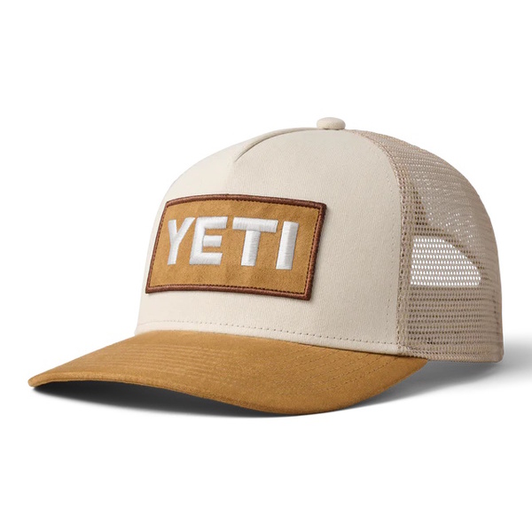 Logo Fx Suede Brim Trucker Hat Khaki / Tan 