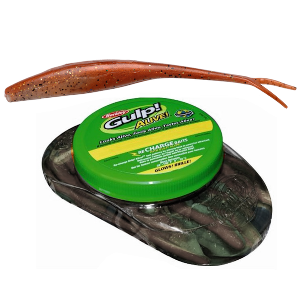 Gulp Alive Tub Jerkshad Softbaits - New Penny 6"