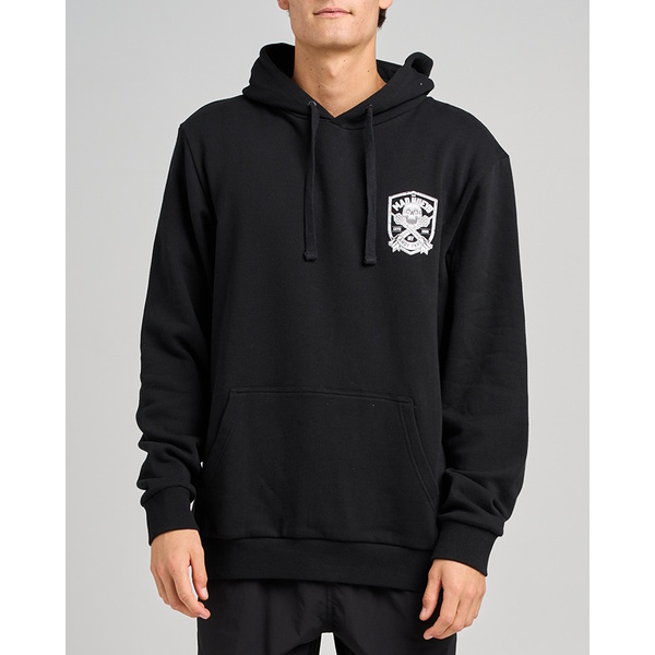 Ahoy Fkrs Shield Fleece Pullover Hoodie - Black