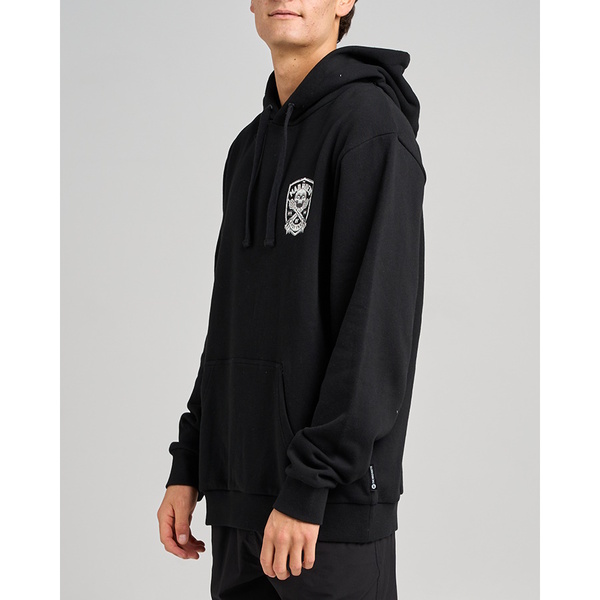 Ahoy Fkrs Shield Fleece Pullover Hoodie - Black