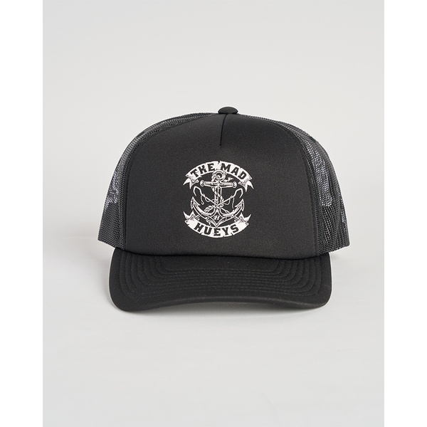 Drop Anchor Foam Trucker Cap - Black