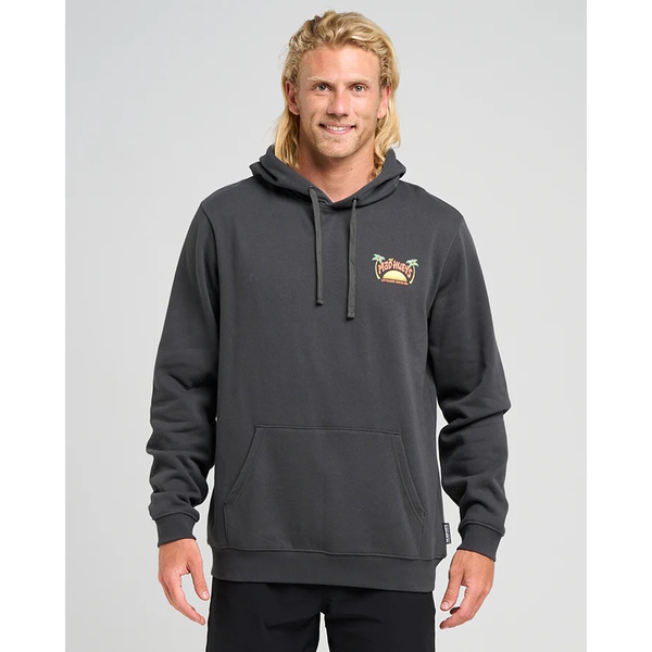 Mud & Beers Fleece Pullover Hoodie - Vintage Black