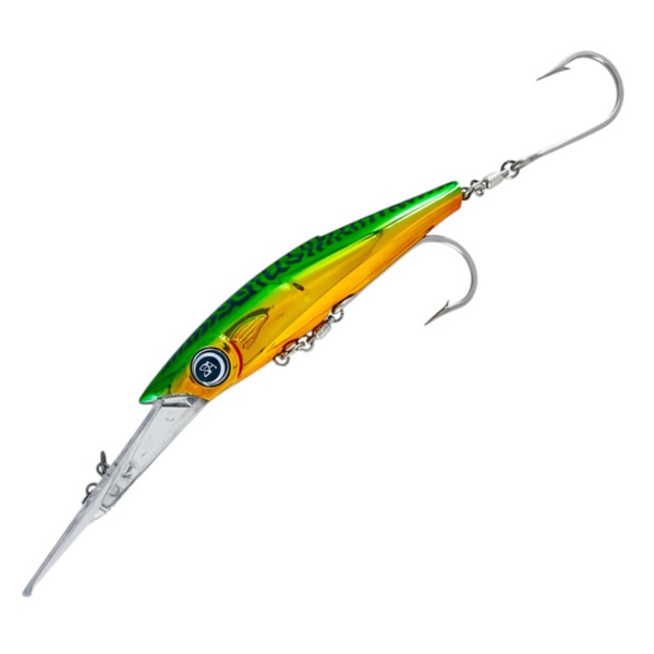 Magrunner 220 Bibbed Lure Sinking - Green Mack Gold