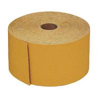 Sand Paper HookIt Yellow 115mm Velcro Backed 80 grit 25 meter Roll