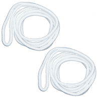 Braided Double Braid Polypropylene Fender Lines 8Mm X 1.8M (2 Pack)