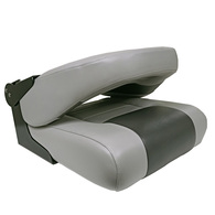 Viper Super Deluxe Fisherman Seat - Lt.Grey/Charcoal