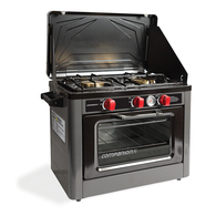 SS Portable Gas Oven & 2 Burner (Outdoor use only)