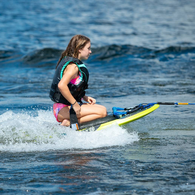 Black Magic Kneeboard With Retractable Fins