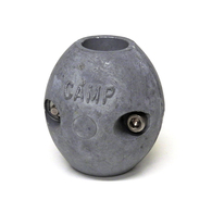 Zinc Shaft Anode (Oval)- 19mm (3/4")