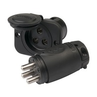 ConnectPro 12-48v 70A Trolling Motor/Electric Reel Plug and Socket 