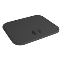 AES Plastic Black Latch Access Hatch  395x335mm