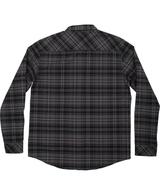 Boatyard Tech Long Sleeve Flannel Shirt - Black