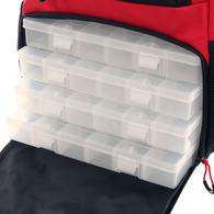 Backpack Tackle Bag With 4 Tackle Trays