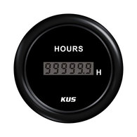 HourMeter Digital - Black 52mm