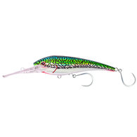 DTX Minnow Bibbed Lure Sinking - Silver Green Mackerel