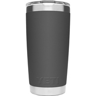 Rambler 20Oz (591Ml) Tumbler With Lid - Charcoal