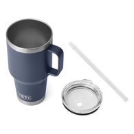 Rambler 35Oz (1035Ml) Mug With Straw - Navy