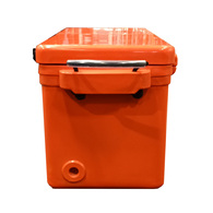 Long Ice Box Split Lids 70 Litre Orange