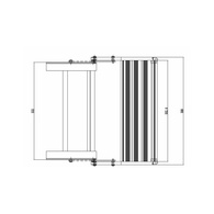 Mk2 Fold Out Aluminium Bolt On Step Heavy Duty (To 200Kg)