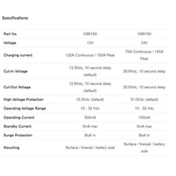 Vsr150 Battery Voltage Isolator 12/24V 150Amp