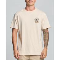 Shipwrecked Captain Short Sleeve Tee Shirt - Cement