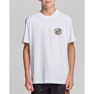 Frothing Club Youth Boys Short Sleeve Tee Shirt - White