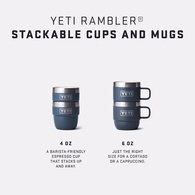 Rambler 6Oz (177Ml) Stackable Mug 2 Pk - Tropical Pink