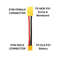 XT60 to XT90 Battery Adaptor Connector Accessory