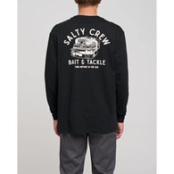 Bait & Tackle Standard Long Sleeved Tee-Shirt - Black