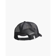 Topstitch Retro Trucker Cap - Black