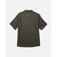 Coastal Short Sleeve Woven Tee Shirt - Charcoal