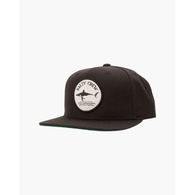 Bruce 6 Panel Cap - Black