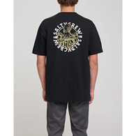 Tentacles Standard Short Sleeved Tee-Shirt - Black