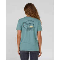 Lookout Boyfriend Womens Short Sleeve T-Shirt - Sage