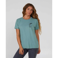 Lookout Boyfriend Womens Short Sleeve T-Shirt - Sage